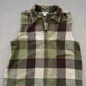 Christopher & Banks zip up vest.